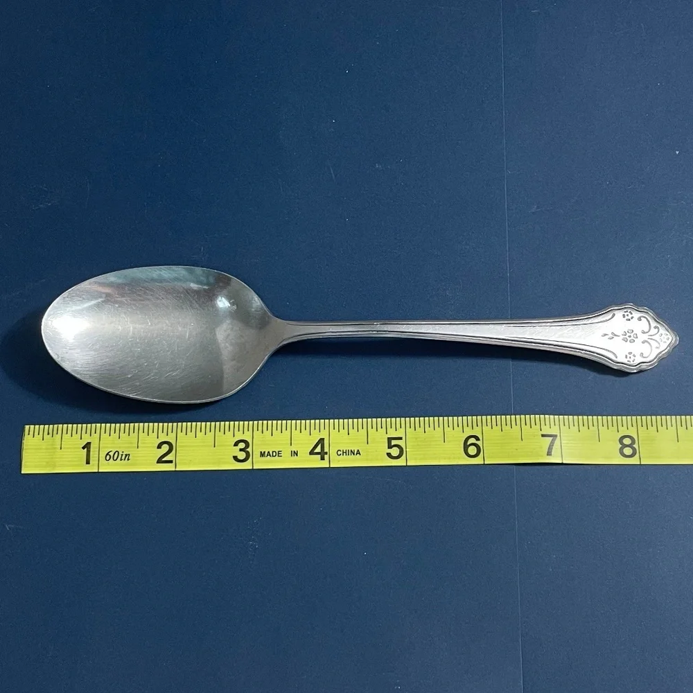 Vintage Oneida Profile Flatware Lakewood Pattern Ladle & Serving Spoon Stainless